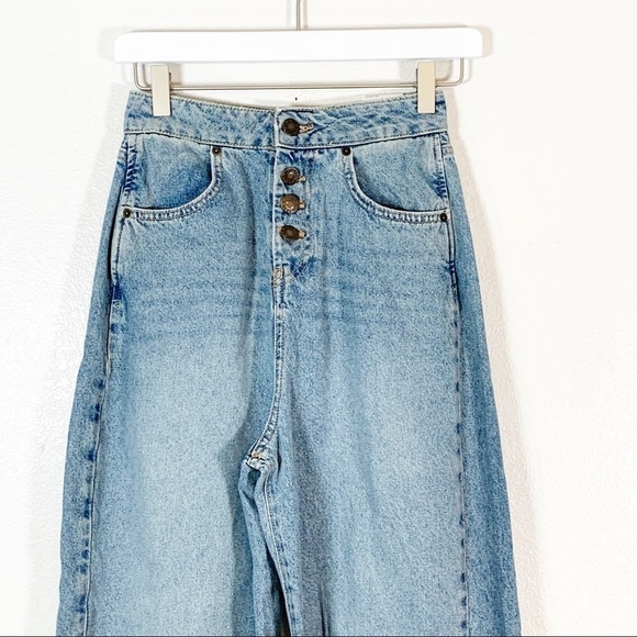 Zara Slouchy High Rise Mom Jeans 0 - Picture 5 of 10